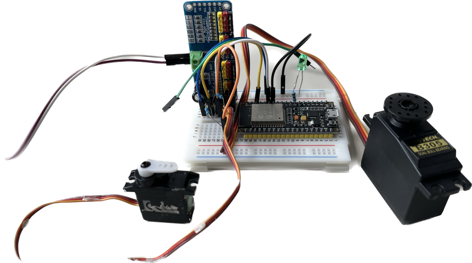 Micro ros servo chair of cyber physical systems